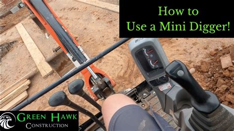 can anyone drive a mini digger|dax mini digger instructions manual.